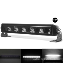 2022 Haute puissance 14 22 &quot;32&quot; 42 &quot;52&quot; pouces de lumières LED minces Barre de lumières 12V 24V Offroad 4x4 Truck Car LED Bar